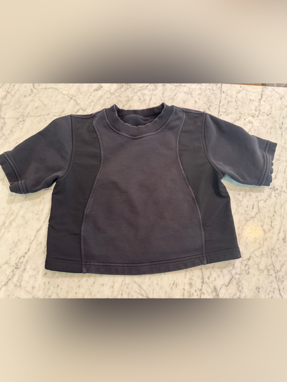 Lululemon Cotton French Terry + Swift T-shirt sz 2